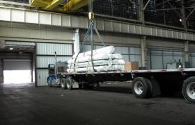 Commonwealth public warehouse Fairfield Cincinnati overhead crane flatbed industrial service